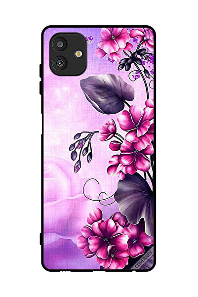 Covernex غطاء حماية لهاتف سامسونج جالاكسي M13 5G بخلفية زهور رومانسية