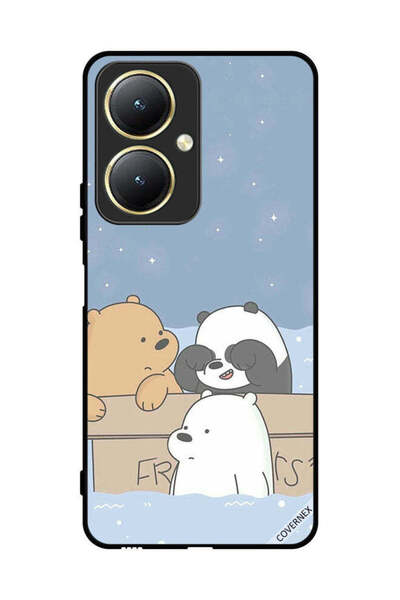 Covernex غطاء حماية لهاتف vivo Y35 Plus 5G Bear Friends