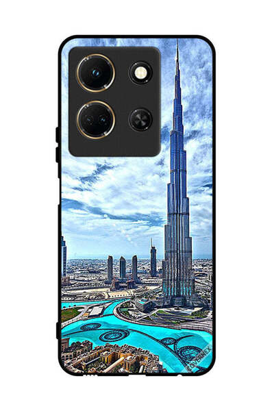 Covernex Protective Case Cover For Infinix Note 30 Burj Khalifa Tower Touchin...