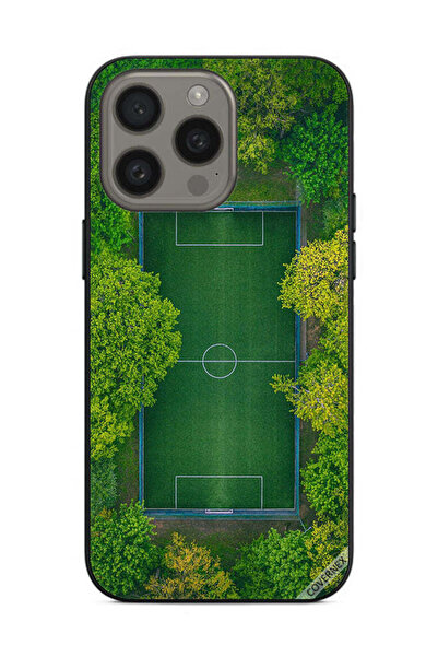 Covernex غطاء حماية لهاتف Apple iPhone 15 Pro Max منظر ملعب كرة قدم