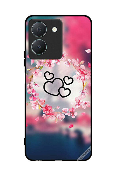 Covernex غطاء حماية لهاتف Vivo Y36 4G بتصميم قلوب فنية