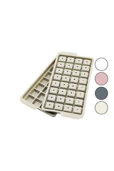 Mena Rise Megadepo Square Shape 32-Piece Freezer with Lid Colorful Plastic 272260
