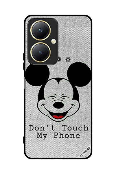 Covernex Protective Case Cover vivo Y35 Plus 5G Don't Touch My Phone Mickey