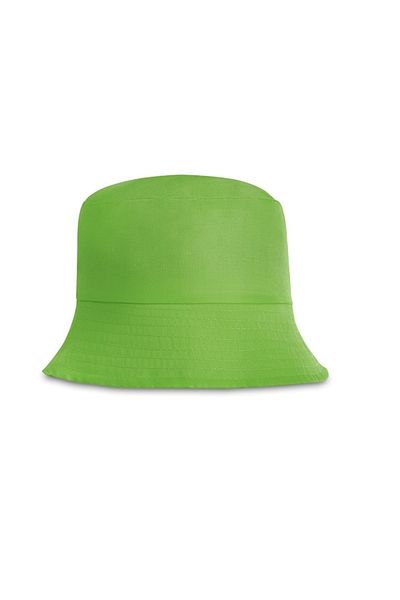 dalimag Green Bucket Hat, Polyester Panama, 58 cm