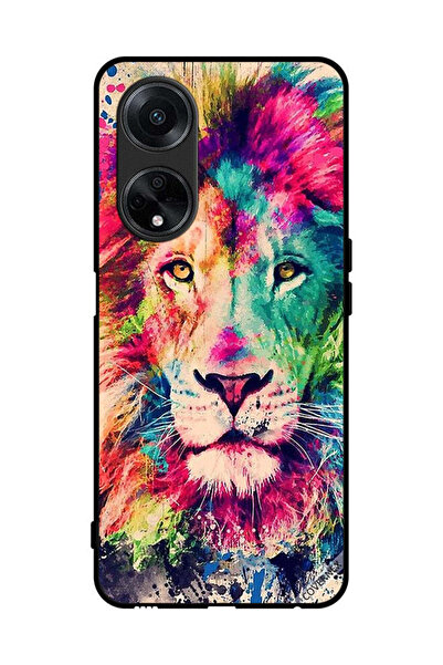 Covernex غطاء حماية لهاتف Oppo A98 5G برسومات أسد