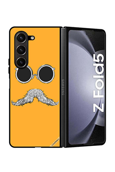 Covernex غطاء حماية لهاتف سامسونج جالاكسي زد فولد 5 مع نظارات وفن الشارب