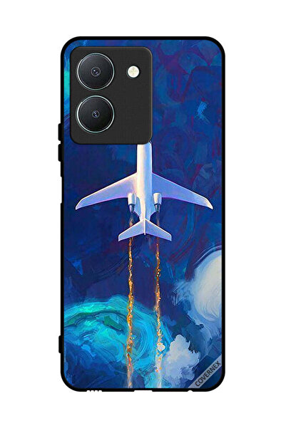 Covernex غطاء حماية لهاتف Vivo Y36 5G برسومات طائرة