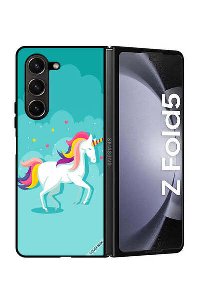 Covernex غطاء حماية لهاتف سامسونج جالاكسي زد فولد 5 بتصميم وحيد القرن