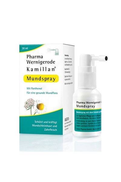 Pharma Wernigerode Mouth Spray, Pharma Wernigerode, Kamillian, with Panthenol and Chamomile, 30ml