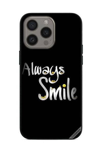 Covernex غطاء حماية لجهاز Apple iPhone 15 Pro Max Always Smile