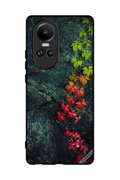 Covernex غطاء حماية لهاتف Oppo Reno10 بأوراق جميلة