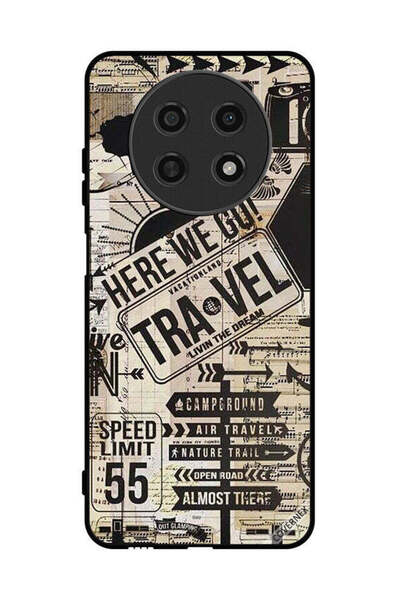 Covernex غطاء حماية لهاتف هواوي نوفا Y91 Here We Go Travel