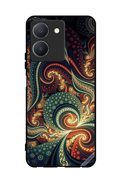 Covernex غطاء حماية لهاتف Vivo Y36 5G بنمط ماندالا عتيق