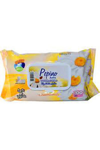 Mena Rise Şirinshop 100 Pieces Wet Wipes with Cover 1108107