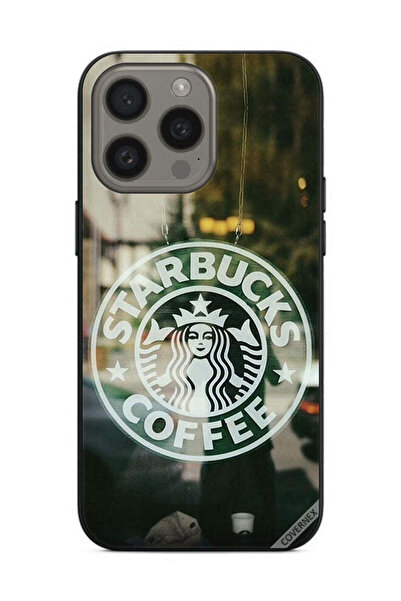 Covernex غطاء حماية لجهاز Apple iPhone 15 Pro - محبي قهوة ستاربكس