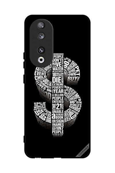 Covernex غطاء حماية لهاتف Honor 90 بطبعة دولار الخط