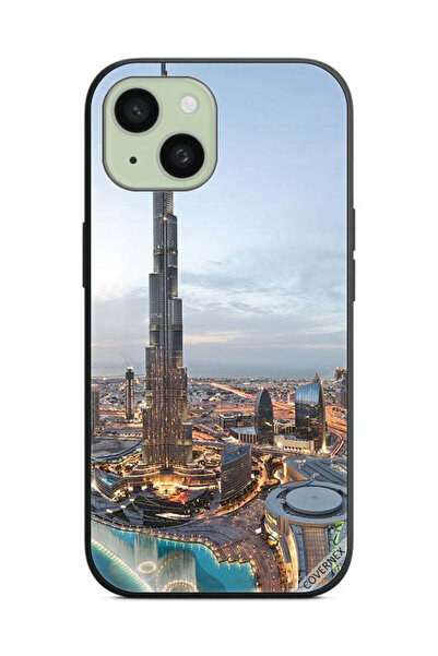 Covernex غطاء حماية لهاتف آيفون 15 من آبل - منظر جميل لوسط مدينة دبي