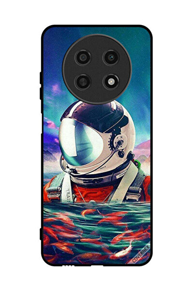 Covernex غطاء حماية لهاتف هواوي نوفا Y91 رائد فضاء في بحر الأسماك