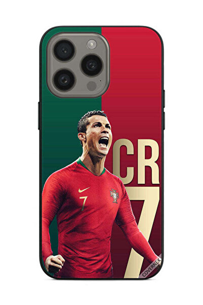 Covernex غطاء حماية لهاتف Apple iPhone 15 Pro Max من تشكيلة كريستيانو رونالدو...