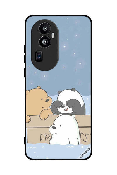 Covernex غطاء حماية لهاتف Oppo Reno 10 Pro Plus Bear Friends