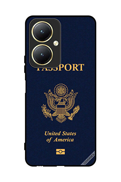 Covernex Protective Case Cover For vivo Y27 4G Usa Passport Pattern