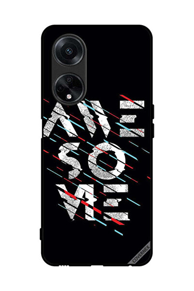 Covernex غطاء حماية لهاتف Oppo A98 5G بكلمة خطية رائعة