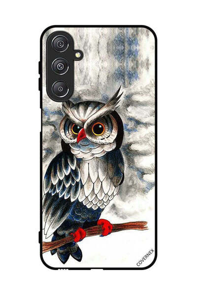 Covernex غطاء حماية لهاتف سامسونج جالاكسي M34 5G برسومات بومة فنية