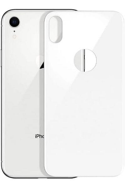 Mena Rise Diyar-ıFırsatShop زجاج حماية خلفي مقوى متوافق مع هاتف iPhone XR (أبيض) 1017157