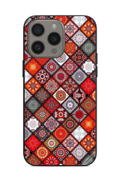 Covernex غطاء حماية لهاتف Apple iPhone 15 Pro بتصميم ماندالا