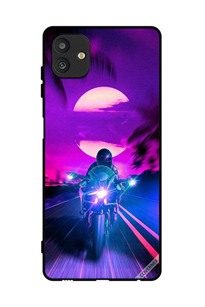 Covernex غطاء حماية لهاتف سامسونج جالاكسي M13 5G، خلفية رجل على دراجة