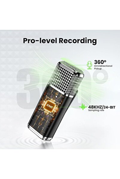 TNW A17 Wireless Lavalier Microphone – Dual Lapel Mic for iPhone & Android (Black)