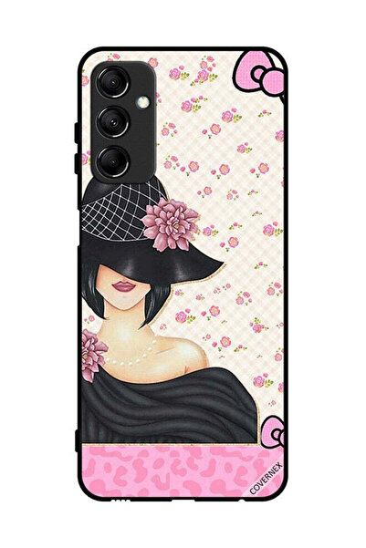 Covernex غطاء حماية لهاتف سامسونج جالاكسي M14 5G برسومات فتاة القبعة وبرج إيفل