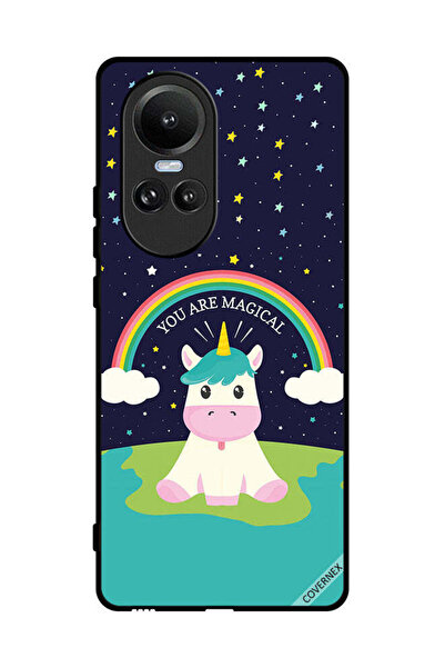 Covernex غطاء حماية لهاتف Oppo Reno10 Pro بتصميم وحيد القرن السحري