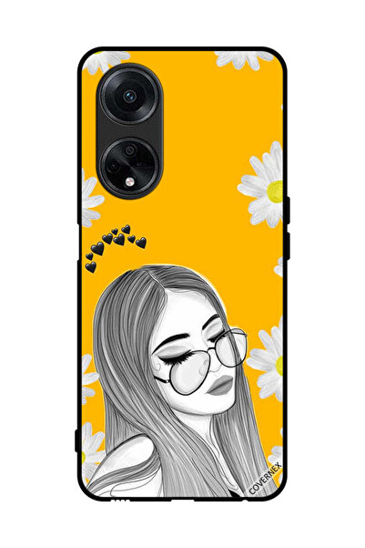 Covernex Protective Case Cover For Oppo F23 5G Glasses Girl Art