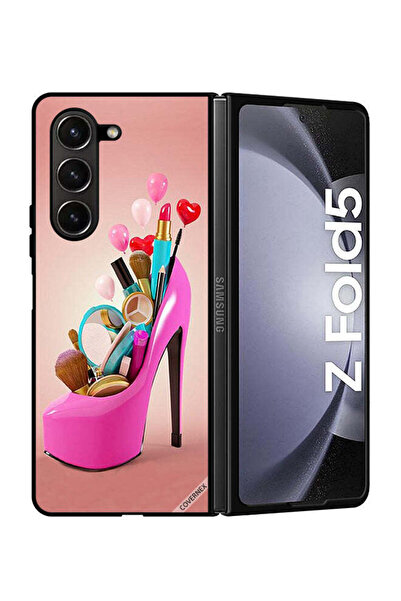 Covernex غطاء حماية لهاتف سامسونج جالاكسي زد فولد 5 مع أدوات مكياج