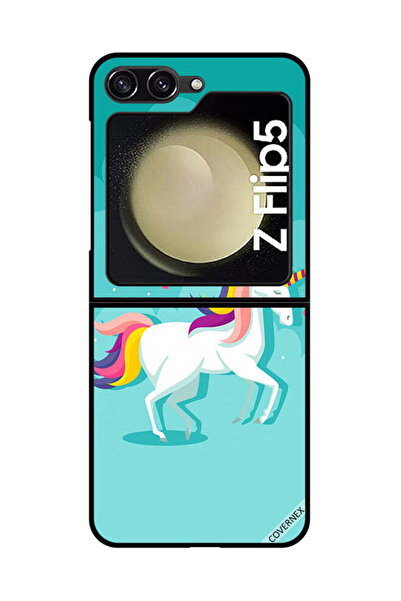 Covernex غطاء حماية لهاتف سامسونج جالاكسي زد فليب 5 - يونيكورن وايلنج