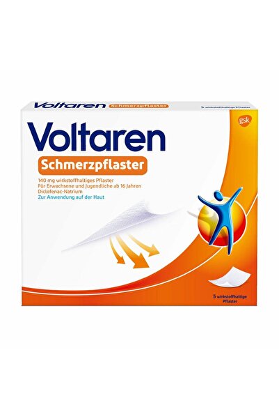 voltaren Set 5 plasturi Voltaren medicamentoși pentru durere, pentru inflamaț...