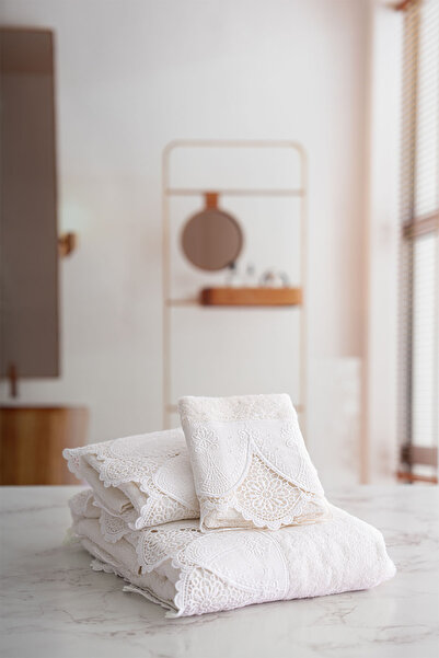 Nazik Home Емма Дантеллі Рушник для рук (30 x 50 см)