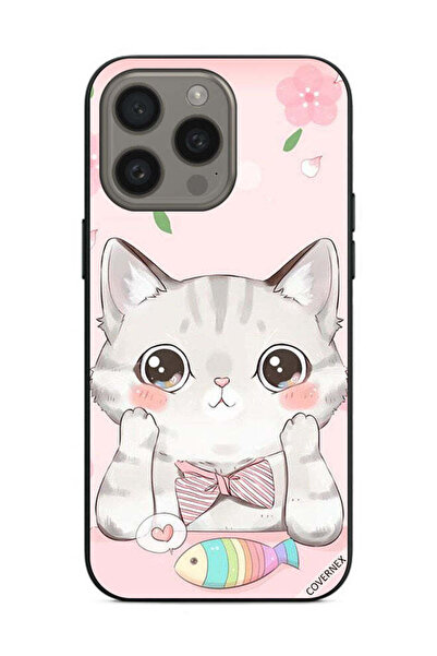 Covernex غطاء حماية لهاتف Apple iPhone 15 Pro Max Cat Fish