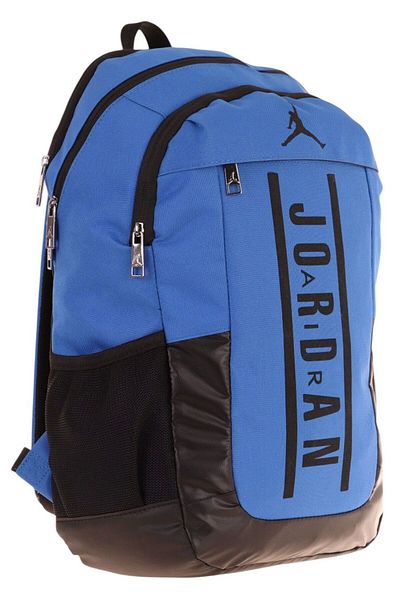 jordanair Rucsac Boston Blue Color pentru școală și zilnic cu compartiment pentru laptop - Q3116