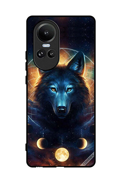 Covernex Protective Case Cover For Oppo Reno10 Wolf In Space