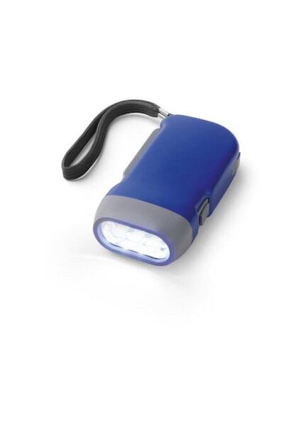 dalimag Felinar cu dinam și baterie, 3 LED-uri, încărcare prin buton, portoca...