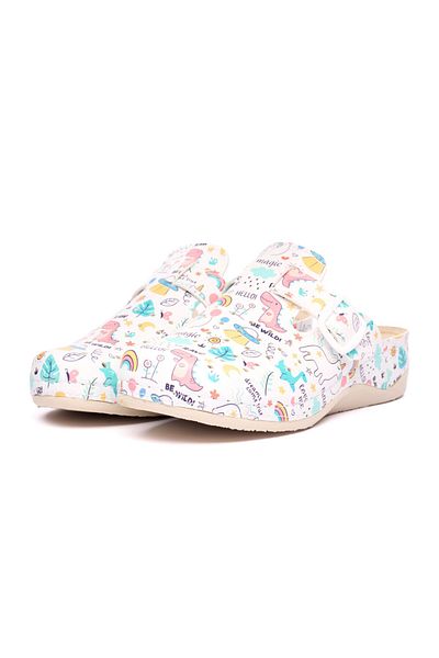 Tellus Women's medical clogs Tellus 25-19, Unicorn - 37