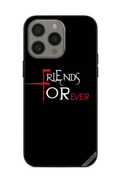 Covernex غطاء حماية لجهاز Apple iPhone 15 Pro Max Friends Forever