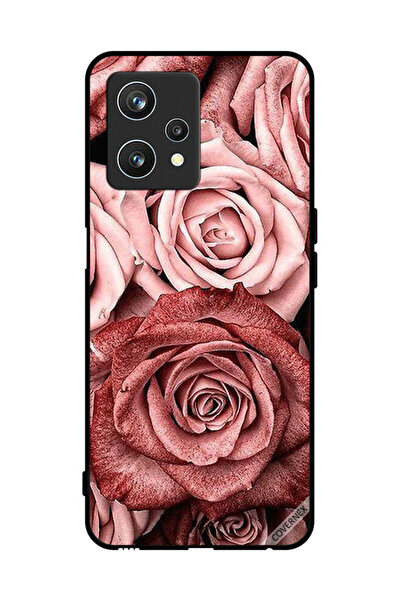 Covernex غطاء حماية لهاتف Realme 9 Pro - زهور الخوخ