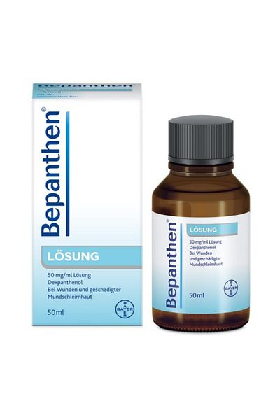 Bayer Mouthwash, Bayer, Bepanthen, Moisturizing and Repairing Effect, 50ml