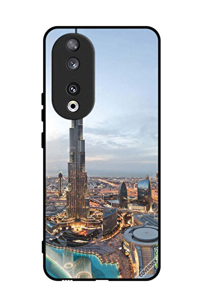 Covernex غطاء حماية لهاتف Honor 90 مع إطلالة رائعة على وسط مدينة دبي
