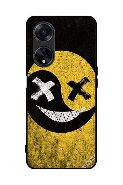 Covernex غطاء حماية لهاتف Oppo A98 5G برسومات وجه مارشميلو