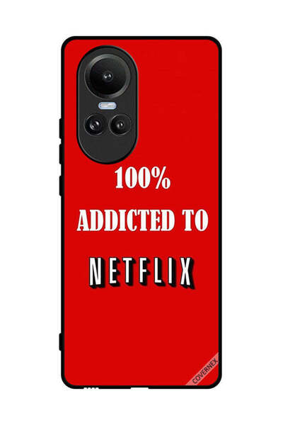 Covernex غطاء حماية لهاتف Oppo Reno10 Pro مدمن على Netflix بنسبة 100%