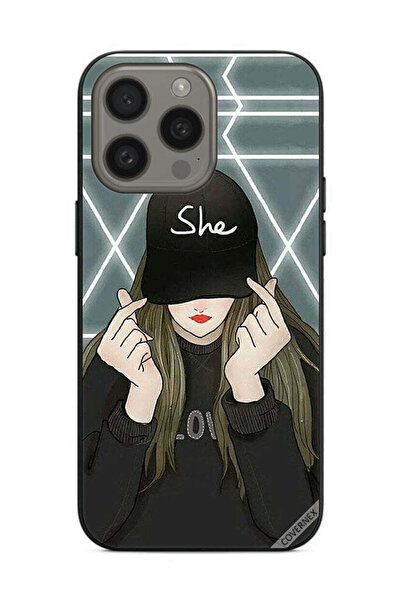 Covernex غطاء حماية لهاتف Apple iPhone 15 Pro Max She On Cap